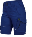 Leibwächter Kurzehose  DAMEN Shorts FLEX LINE kornblau-schwarz Nr. FLXDK20